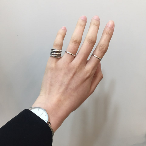 <b><p>Silver 925 6 lines Rg of Ari Woman pat pot</p></b><b><p>シルバー925 6行 エキリング ヨジャウン 油絵 ポイント 女性</p></b><br /><br /><p align='center'>