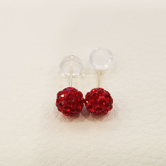 <b><p>Bollare 14K ruby ​​ba ering GE187 neat De</p></b><b><p>ボラレ 14Kルビーボール イヤリング GE187 すっきりとした デートルック</p></b><br /><br /><p align='center'>