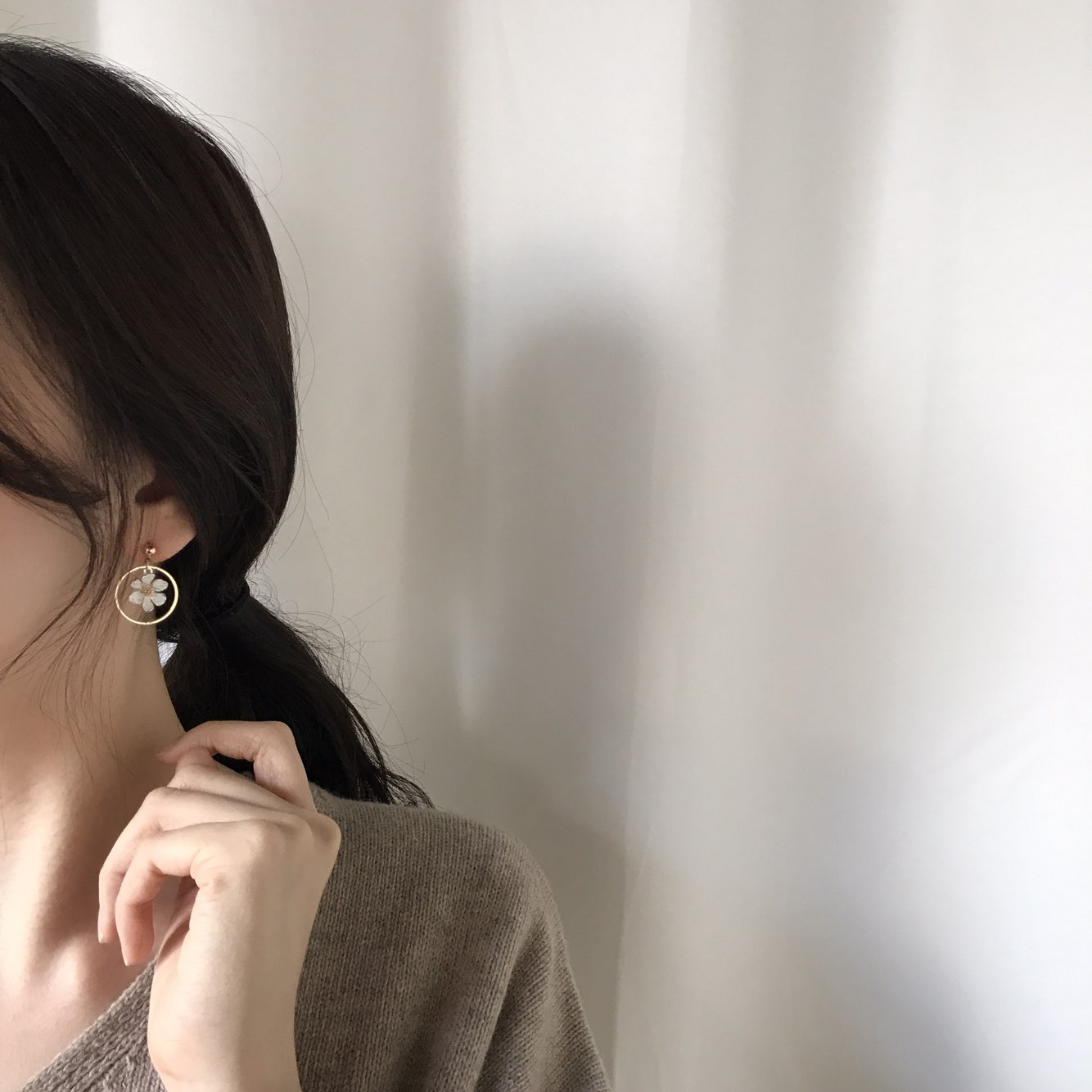 <b><p>JOY COLLECTION Mourning spr Flower Bl earr</p></b><b><p>喜び コレクション 無排 春 花 ブリンブリン イヤグ ドロップ フラワー デイリー</p></b><br /><br /><p align='center'>