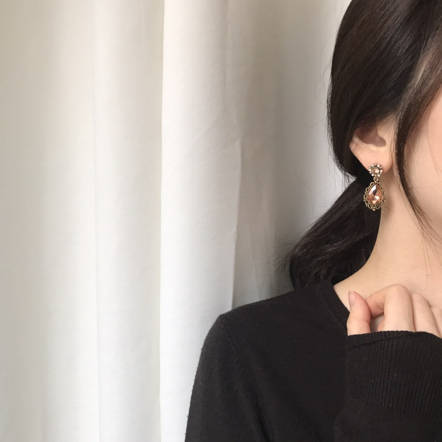 <b><p>Possible eaves Tab Cubic Prl Antique Drop</p></b><b><p>グィチ可能 タブ キュービック真珠 アンティーク ドロップ イヤリング 5色 フェミニンな感性ムード</p></b><br /><br /><p align='center'>