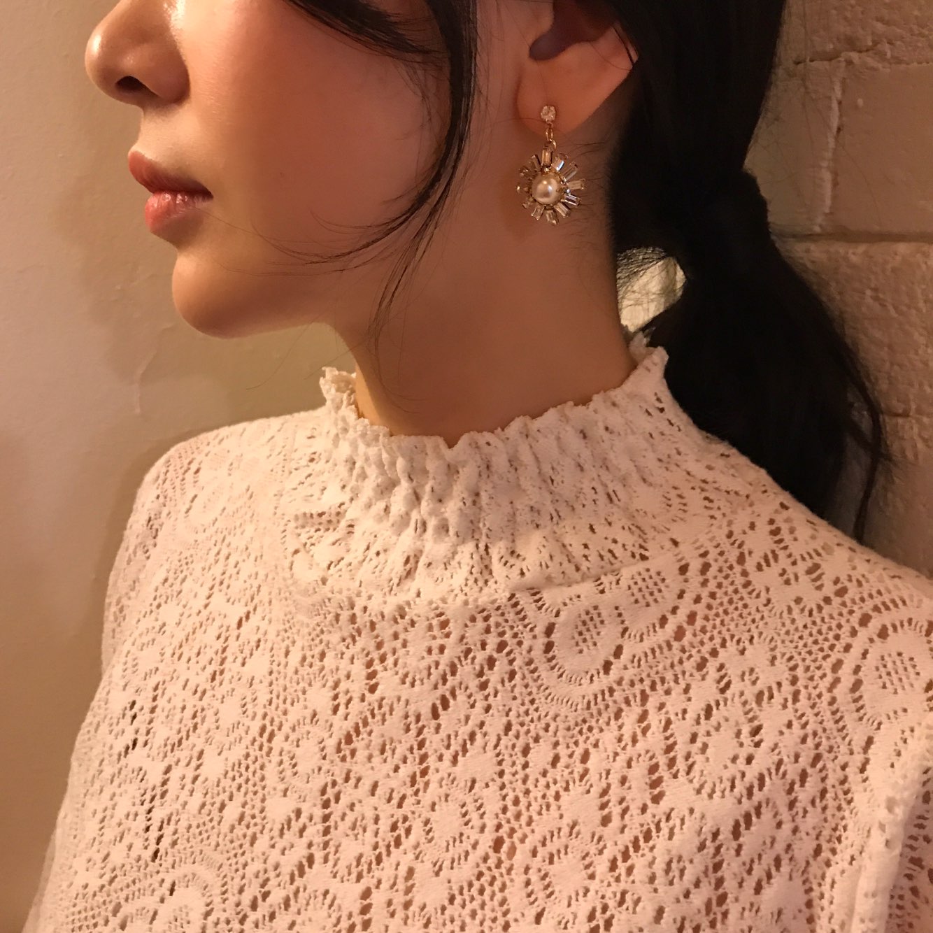 <b><p>JOY COLLECTION Mourning spr Flower Bl earr</p></b><b><p>喜び コレクション 無排 春 花 ブリンブリン イヤグ ドロップ フラワー デイリー</p></b><br /><br /><p align='center'>