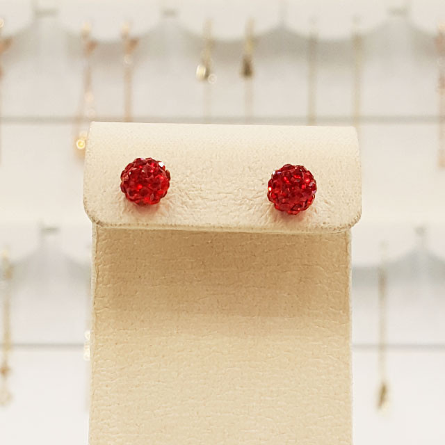 <b><p>Bollare 14K ruby ​​ba ering GE187 neat De</p></b><b><p>ボラレ 14Kルビーボール イヤリング GE187 すっきりとした デートルック</p></b><br /><br /><p align='center'>