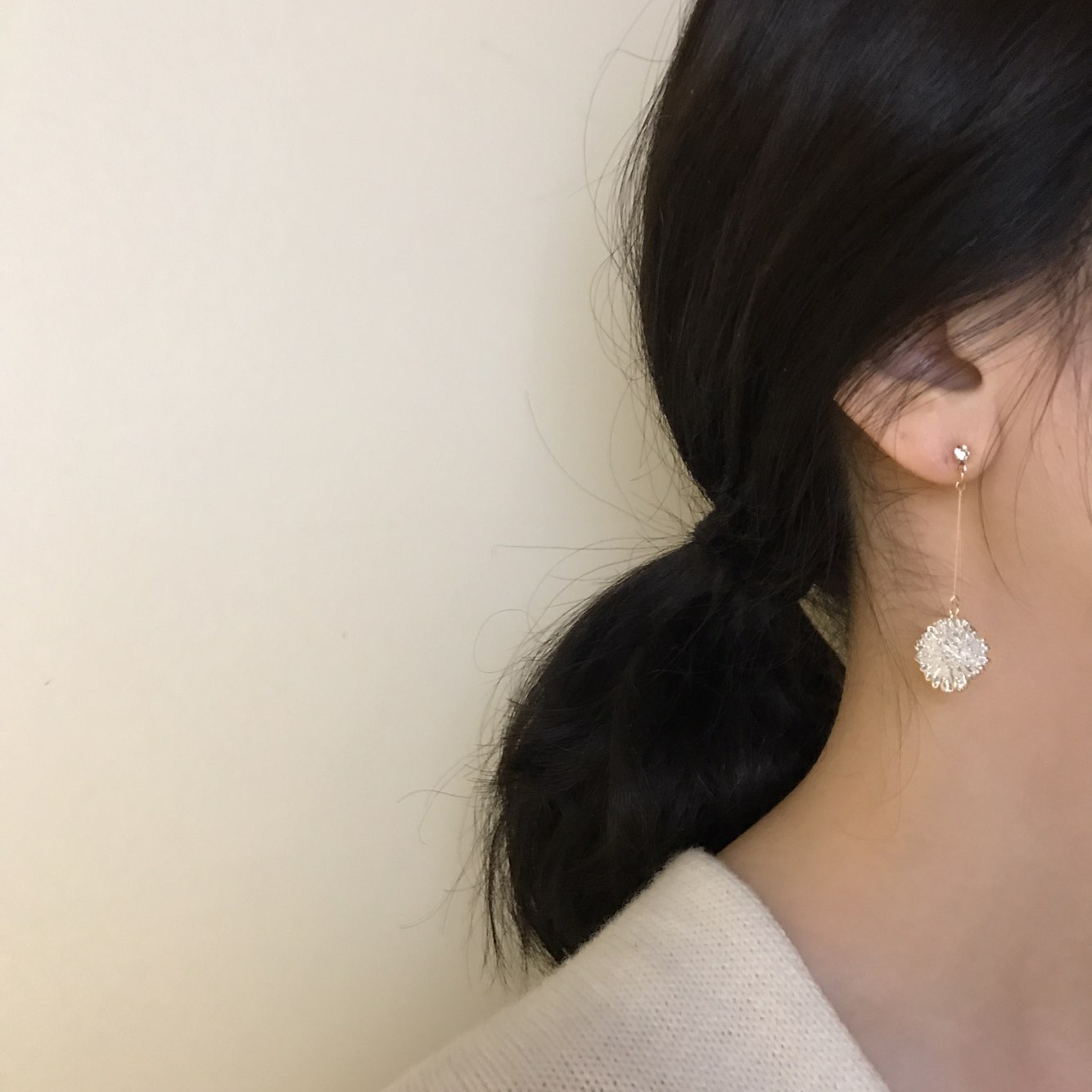 <b><p>JOY COLLECTION Mourning spr Flower Bl earr</p></b><b><p>喜び コレクション 無排 春 花 ブリンブリン イヤグ ドロップ フラワー デイリー</p></b><br /><br /><p align='center'>