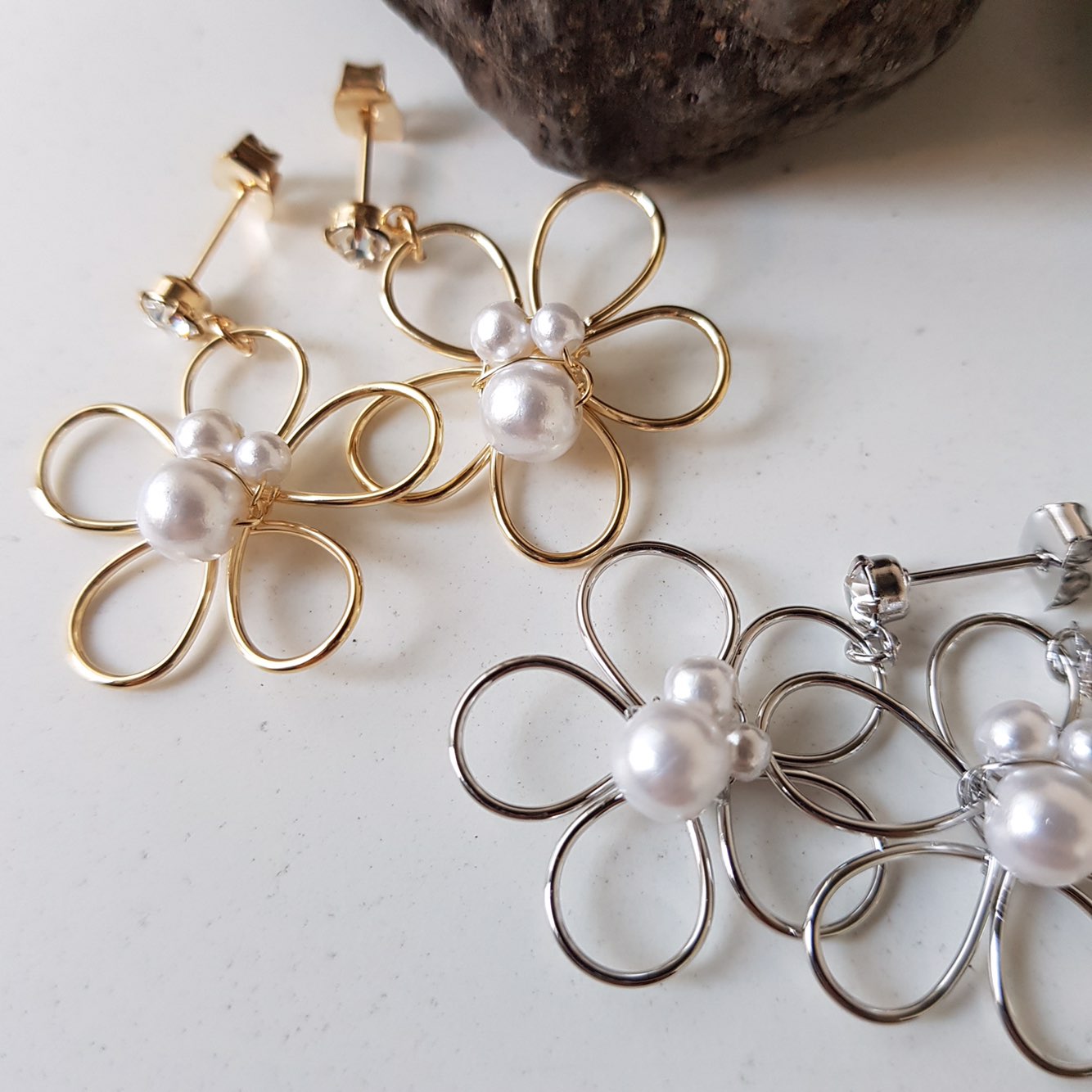 <b><p>JOY COLLECTION Mourning spr Flower Bl earr</p></b><b><p>喜び コレクション 無排 春 花 ブリンブリン イヤグ ドロップ フラワー デイリー</p></b><br /><br /><p align='center'>