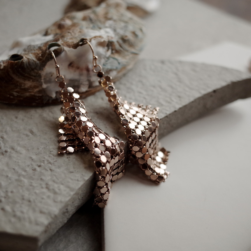 <b><p>NO103 Mesh pickle Three-dimensional earrings</p></b><b><p>NO103 メッシュさらさら 立体的なイヤリング スタイリな シックな ユニーデザイン</p></b><br /><br /><p align='center'>