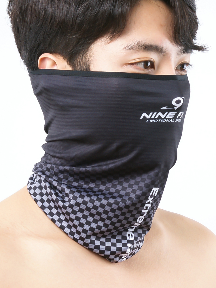 여름마스크 쿨목토시 엣지 자외선차단 운동 자전거 버프 넥워머 멀티스카프 골프 축구 이미지 3
