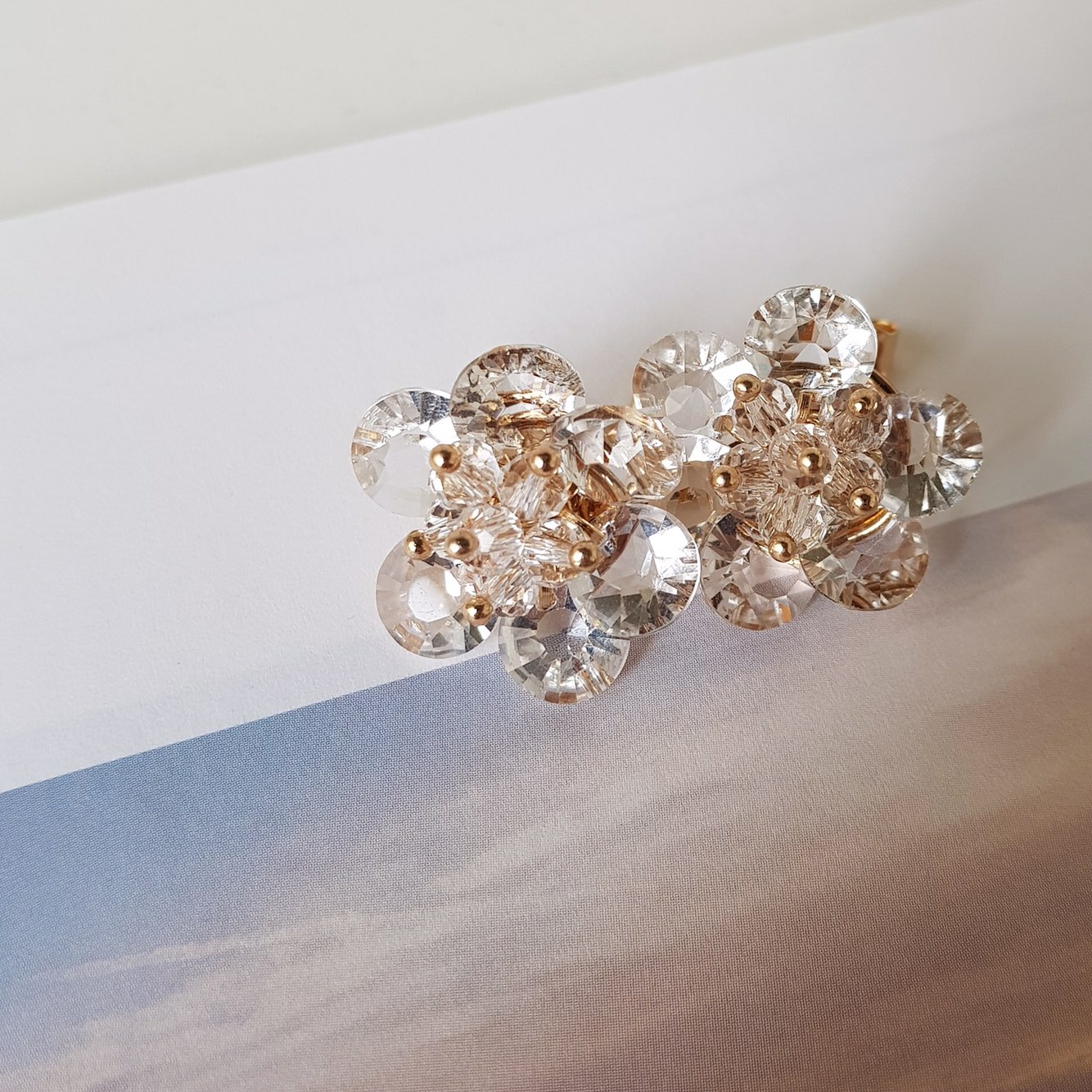 <b><p>JOY COLLECTION Mourning spr Flower Bl earr</p></b><b><p>喜び コレクション 無排 春 花 ブリンブリン イヤグ ドロップ フラワー デイリー</p></b><br /><br /><p align='center'>