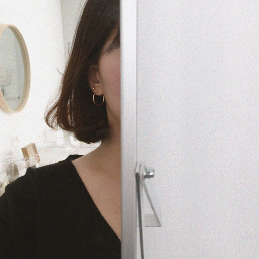 <b><p>simple Ring earrs Cody fema 20's 14K Gift</p></b><b><p>シンプル リングピアス コーディネート 女性 20代 14K ギフト セット グムチム</p></b><br /><br /><p align='center'>