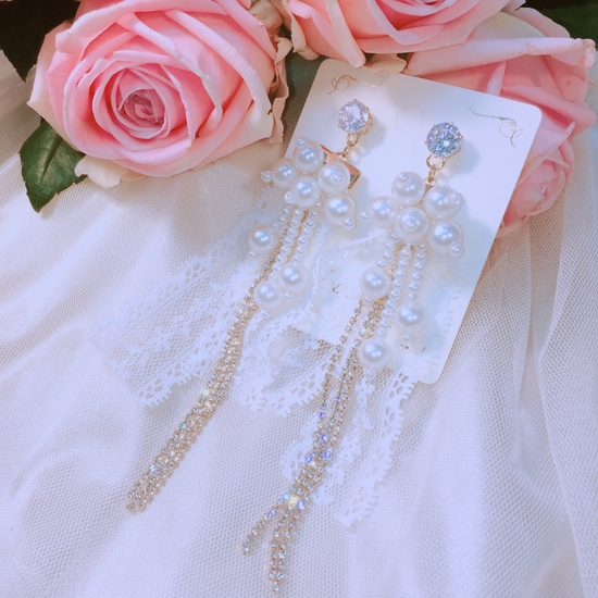 <b><p>wedding dress Drop Earrs Good pot cycle Bl-bl</p></b><b><p>ウェディングドレス ドロップイヤリ ポイントサイクル良い ケバケバした ユニークアクセサリー</p></b><br /><br /><p align='center'>