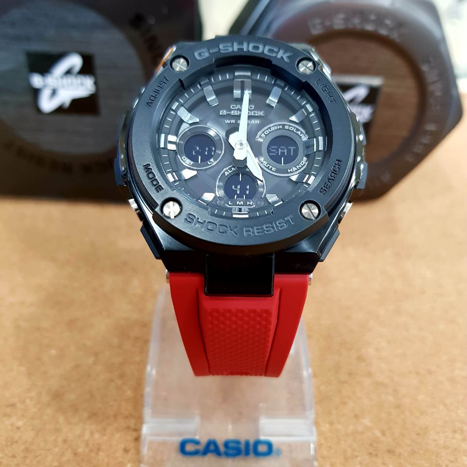 <b><p>Formal impt genuine Ji Steel GST-S300-1ADR</p></b><b><p>正規輸入純正 ジーショック 地スチール GST-S300-1ADR G1 G2 1％</p></b><br /><br /><p align='center'>