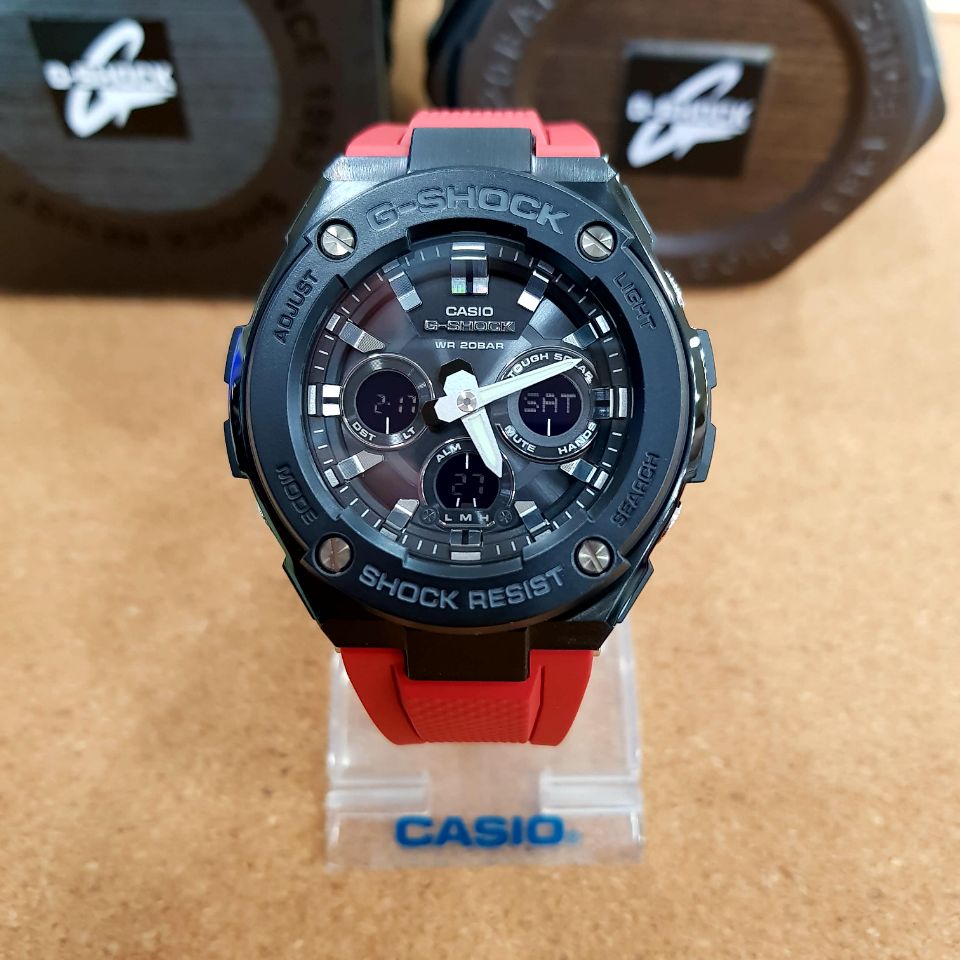 <b><p>Formal impt genuine Ji Steel GST-S300-1ADR</p></b><b><p>正規輸入純正 ジーショック 地スチール GST-S300-1ADR G1 G2 1％</p></b><br /><br /><p align='center'>