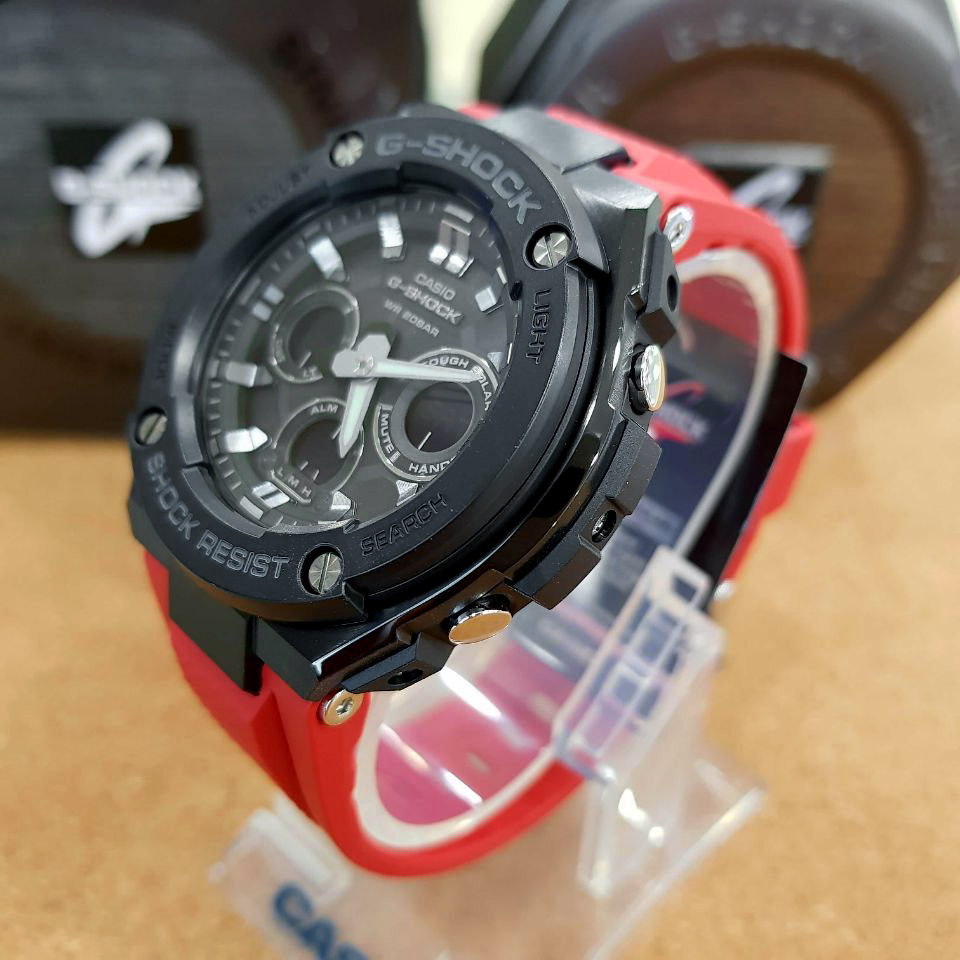 <b><p>Formal impt genuine Ji Steel GST-S300-1ADR</p></b><b><p>正規輸入純正 ジーショック 地スチール GST-S300-1ADR G1 G2 1％</p></b><br /><br /><p align='center'>