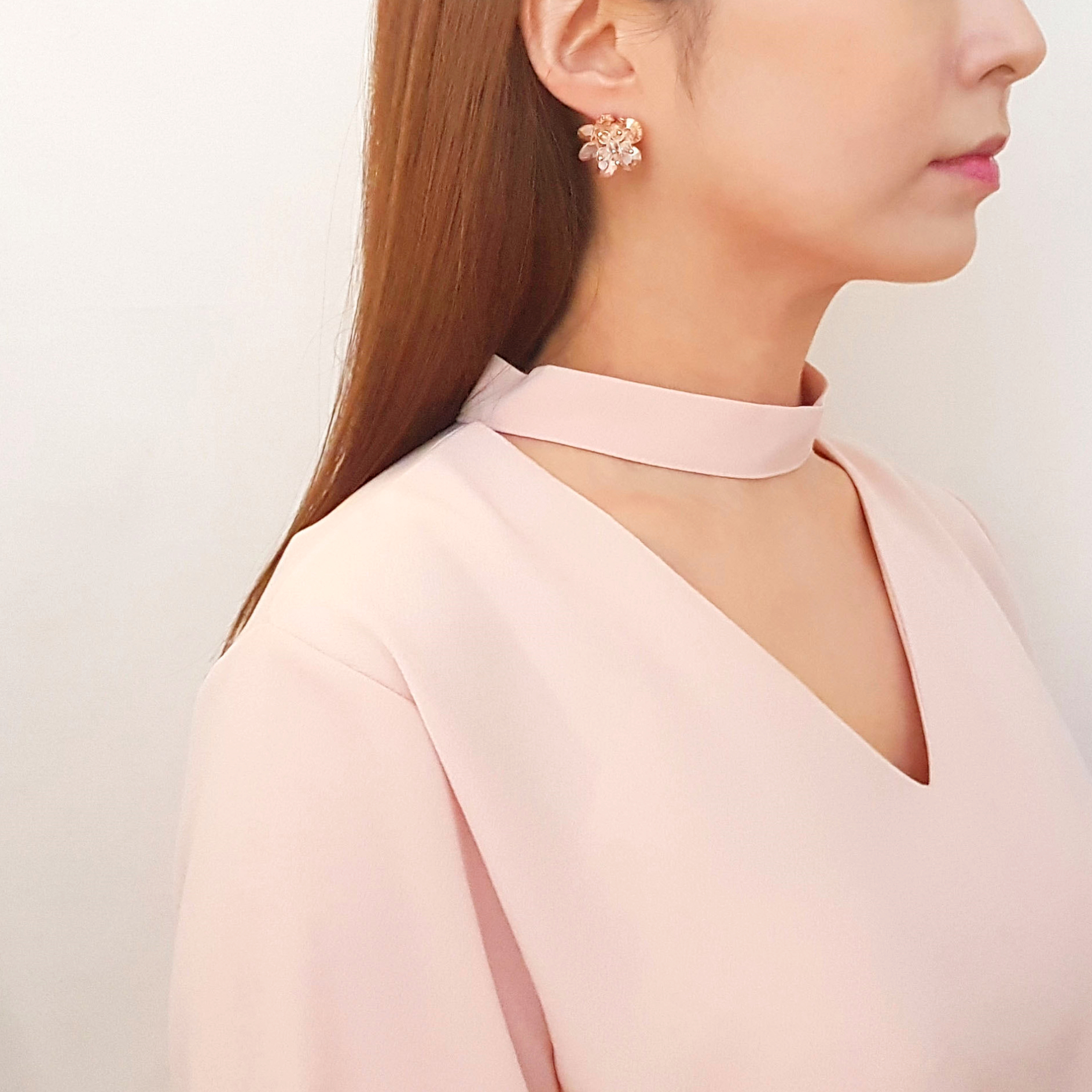 <b><p>Spring crystal ear feme Allergy free Pvention</p></b><b><p>セムコト クリスタル イヤリング 女性 無アレルギー 防止 ショッピモールおすすめ</p></b><br /><br /><p align='center'>