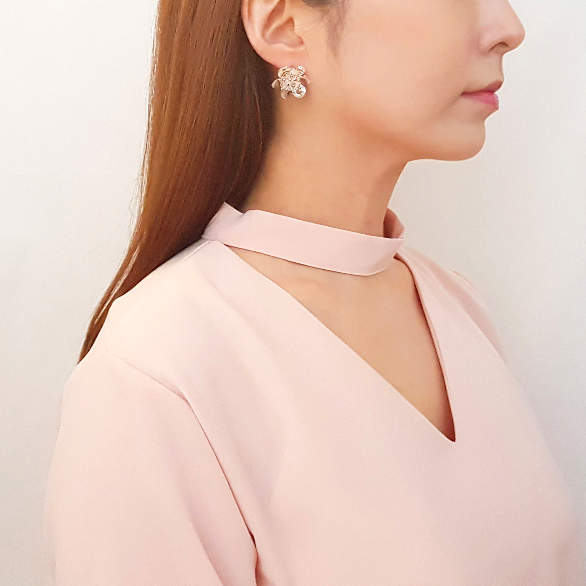 <b><p>Spring crystal ear feme Allergy free Pvention</p></b><b><p>セムコト クリスタル イヤリング 女性 無アレルギー 防止 ショッピモールおすすめ</p></b><br /><br /><p align='center'>