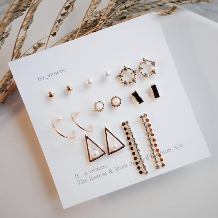 <b><p>16SET Princess earg Stylish Luxuous metal</p></b><b><p>16SET プリンセス イヤグ スタイリッシュな 高級感のある メタル モダンな</p></b><br /><br /><p align='center'>