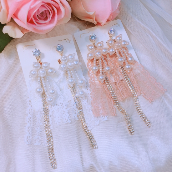 <b><p>wedding dress Drop Earrs Good pot cycle Bl-bl</p></b><b><p>ウェディングドレス ドロップイヤリ ポイントサイクル良い ケバケバした ユニークアクセサリー</p></b><br /><br /><p align='center'>
