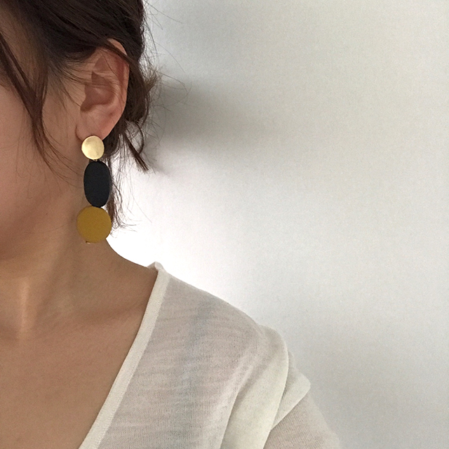 <b><p>Colorful wood Unknown Drop Earrings Vivid</p></b><b><p>カラフル ウッド オンバル ドロップイヤリング ビビ ボールドグ ユニーク 華やかな</p></b><br /><br /><p align='center'>