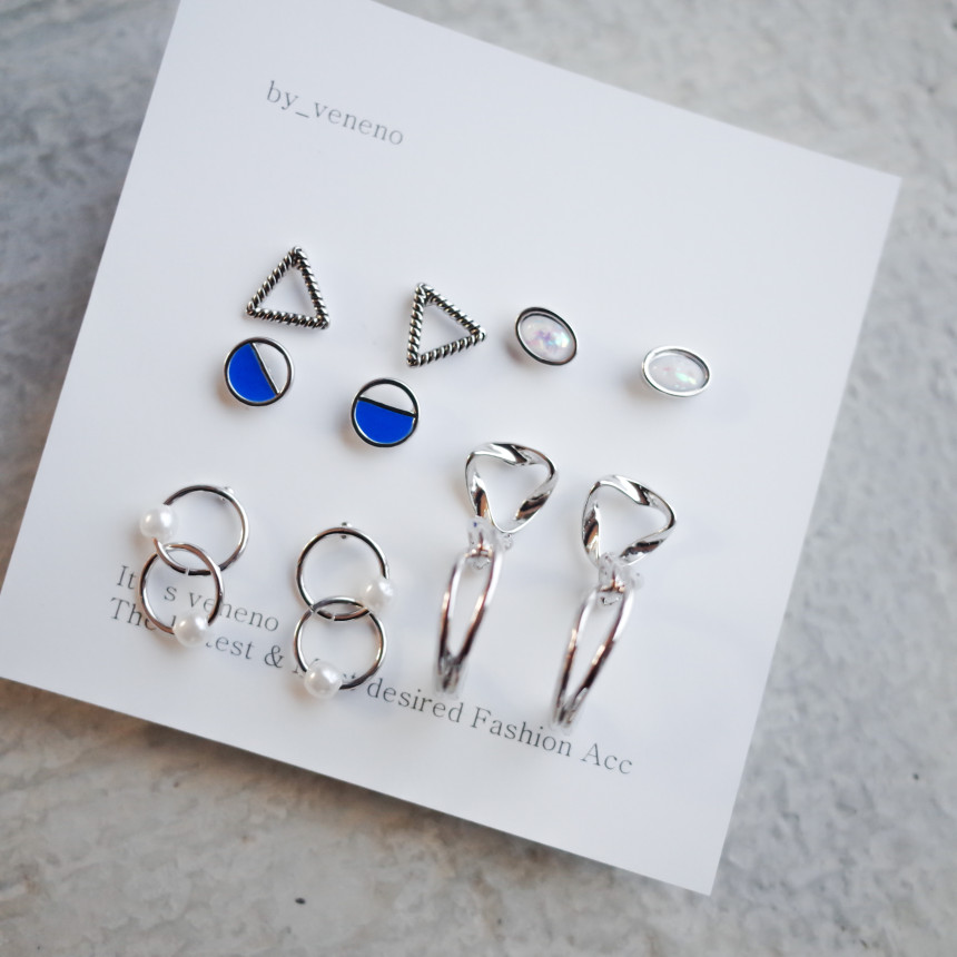 <b><p>Sandy 12SET daily earring Simple Unique St</p></b><b><p>サンディ 12SET デイリー イヤリング シンプルユニーク スタースィルク 30代の女性</p></b><br /><br /><p align='center'>