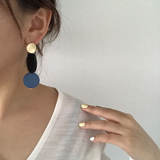 <b><p>Colorful wood Unknown Drop Earrings Vivid</p></b><b><p>カラフル ウッド オンバル ドロップイヤリング ビビ ボールドグ ユニーク 華やかな</p></b><br /><br /><p align='center'>