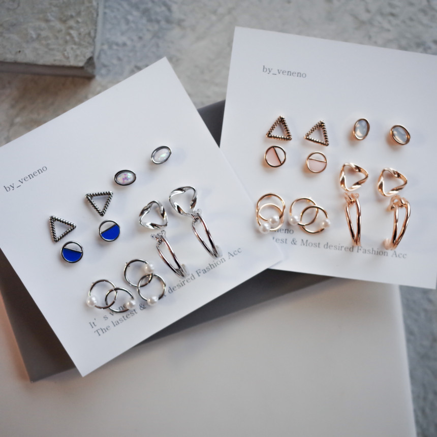 <b><p>Sandy 12SET daily earring Simple Unique St</p></b><b><p>サンディ 12SET デイリー イヤリング シンプルユニーク スタースィルク 30代の女性</p></b><br /><br /><p align='center'>