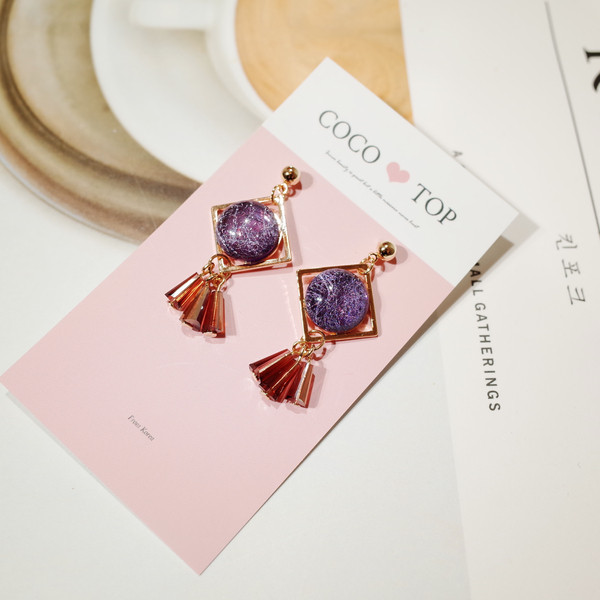 <b><p>spring radrop Flower Chala ear</p></b><b><p>春 雨滴 シルコト さらさら イヤリング</p></b><br /><br /><p align='center'>