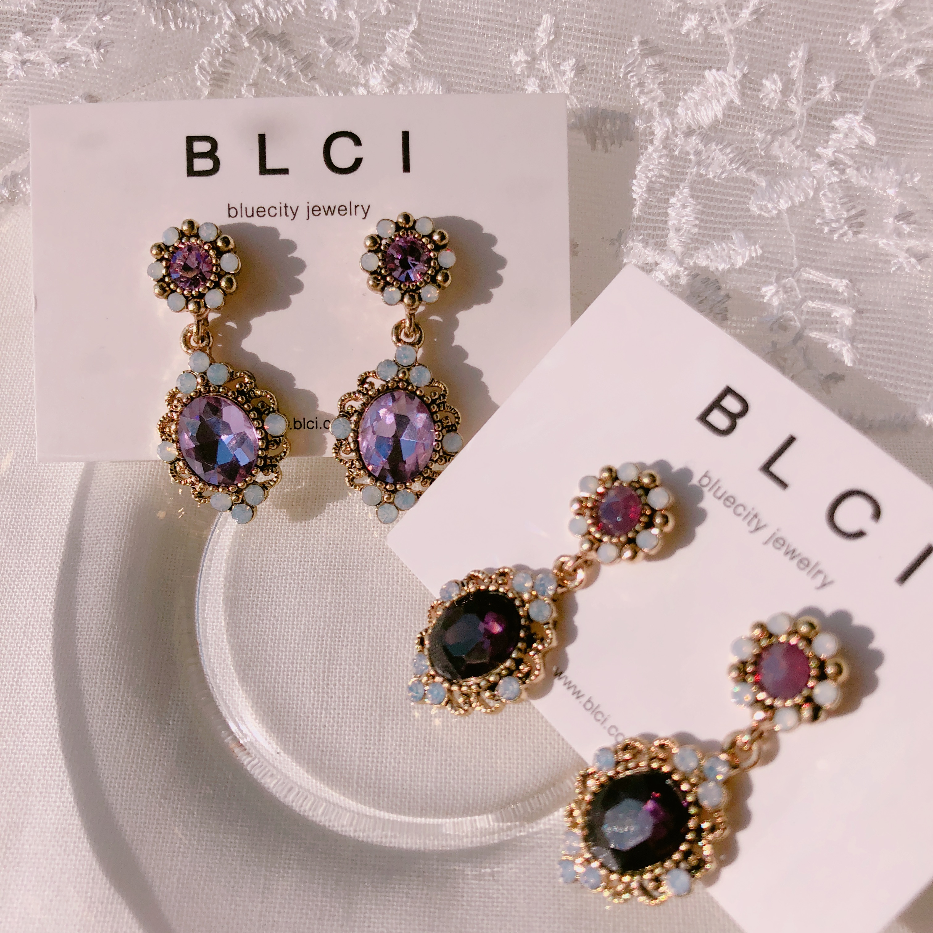 <b><p>Possible eaves 2018 Pantone trend color Viot</p></b><b><p>グィチ可能 2018年 パントン トレンド カラー バイオレット ドロップ イヤリング</p></b><br /><br /><p align='center'>