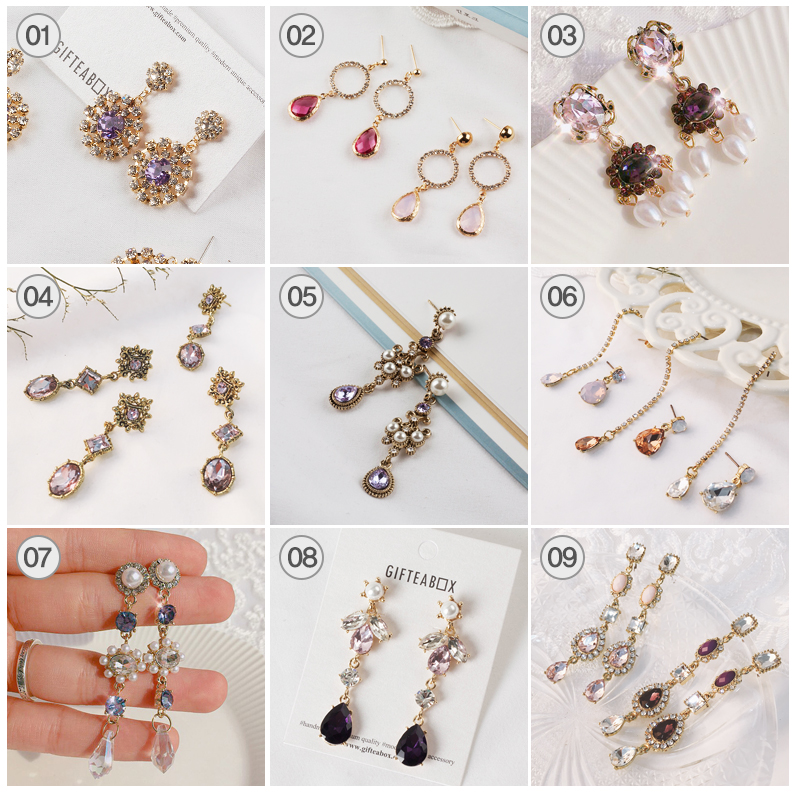 <b><p>Violet earring sees Possib Non-Pierc Stylish</p></b><b><p>バイオレット イヤリング シリーズ グィチ可能 ノンピアス スタイリッシュルック</p></b><br /><br /><p align='center'>