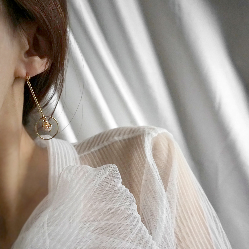 <b><p>1+1 Pearl Drop ring collection set Anque</p></b><b><p>1 + 真珠 ドロップ イヤリング コレクション セット アンティーク オンバル</p></b><br /><br /><p align='center'>