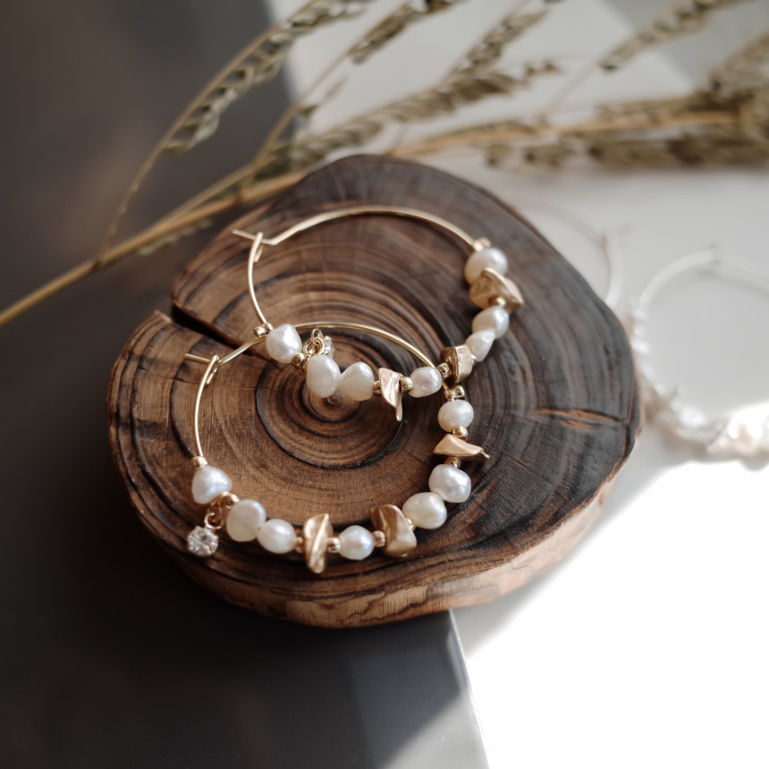 <b><p>Madeleine Natural Pearl Sculpe rg Simp Unique</p></b><b><p>マドレーヌ 天然真珠の彫刻 リング イヤ シンプルユニーク スタイリッシュルック</p></b><br /><br /><p align='center'>