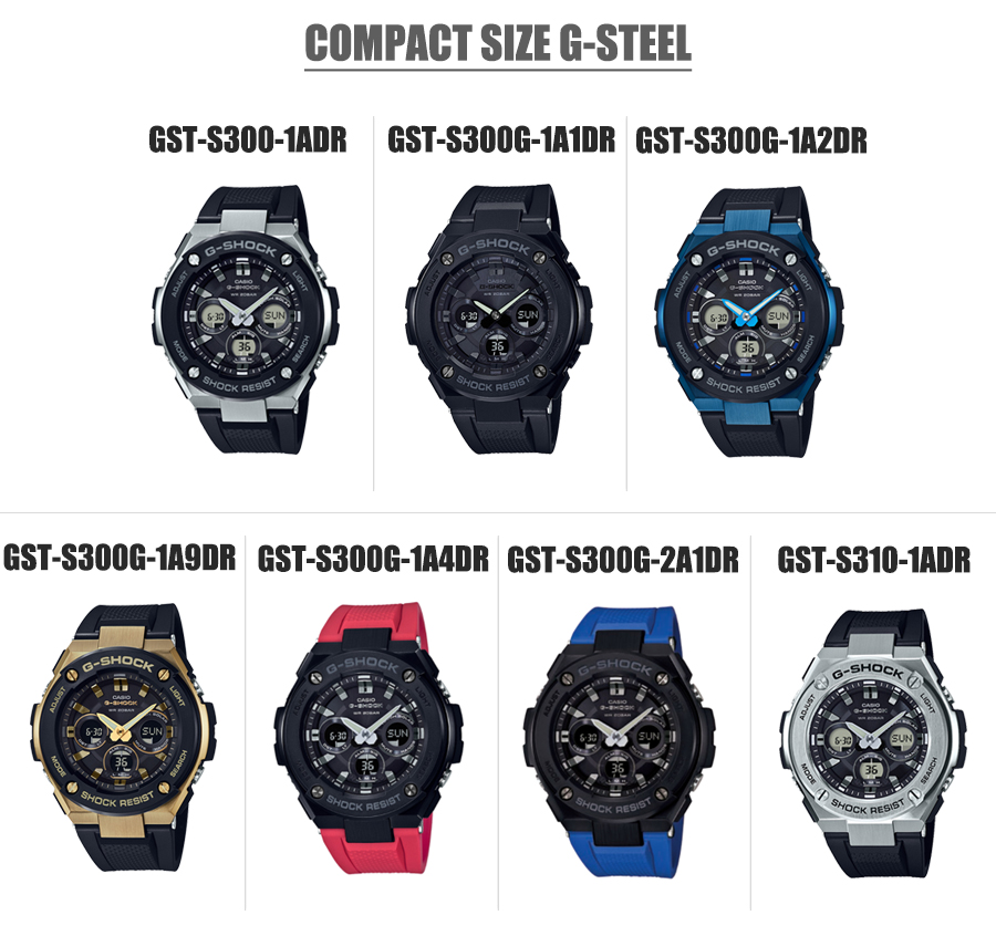 <b><p>Formal impt genuine Ji Steel GST-S300-1ADR</p></b><b><p>正規輸入純正 ジーショック 地スチール GST-S300-1ADR G1 G2 1％</p></b><br /><br /><p align='center'>