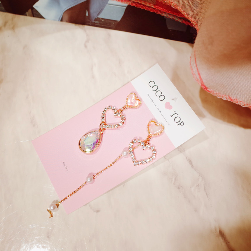 <b><p>cloud water drop heart ring</p></b><b><p>雲 水滴 ハート ドロップ イヤリング</p></b><br /><br /><p align='center'>