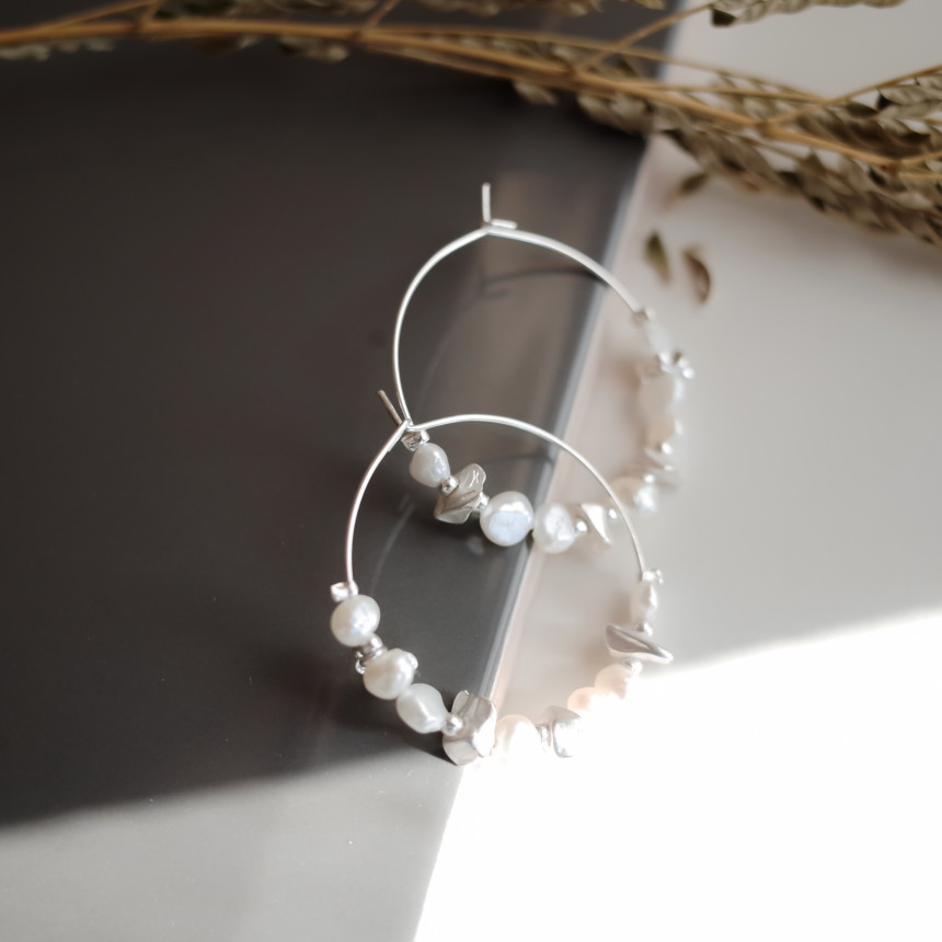 <b><p>Madeleine Natural Pearl Sculpe rg Simp Unique</p></b><b><p>マドレーヌ 天然真珠の彫刻 リング イヤ シンプルユニーク スタイリッシュルック</p></b><br /><br /><p align='center'>