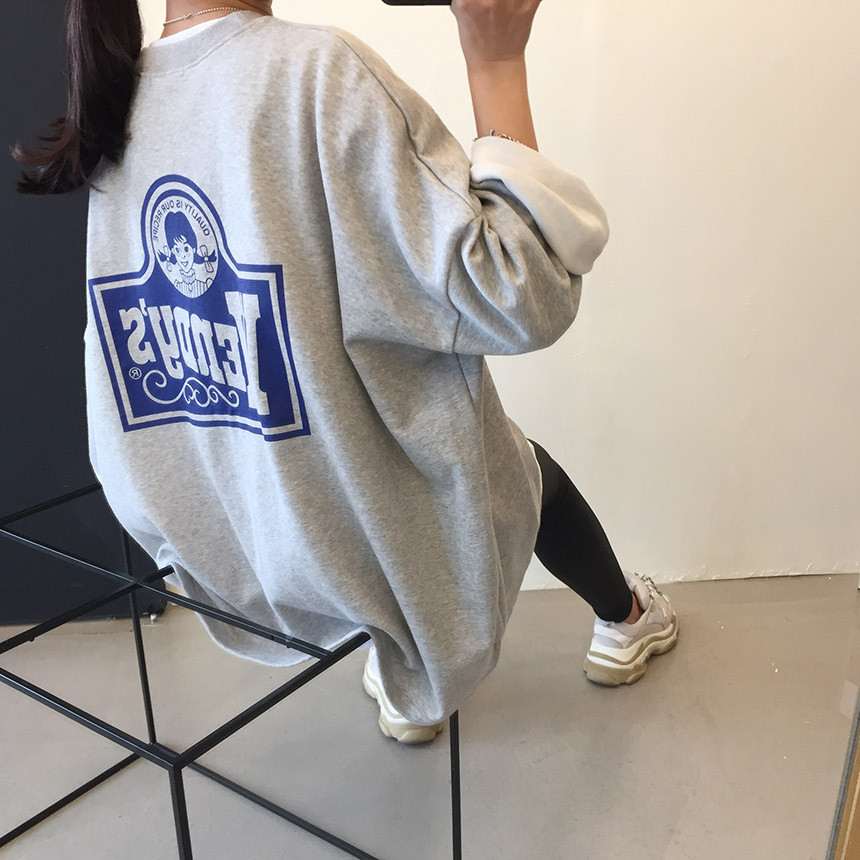 <b><p>Wendy Boxed T-shirt 4color Printing Roulette</p></b><b><p>ウェンディ ボックスTシャツ 4色 印刷 ルーズフィット チュリ 女性長袖 オ・バフェ</p></b><br /><br /><p align='center'>