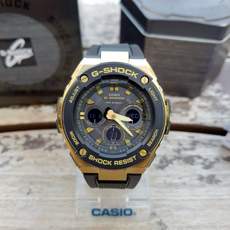 <b><p>Formal impt genuine Ji Steel GST-S300-1ADR</p></b><b><p>正規輸入純正 ジーショック 地スチール GST-S300-1ADR G1 G2 1％</p></b><br /><br /><p align='center'>