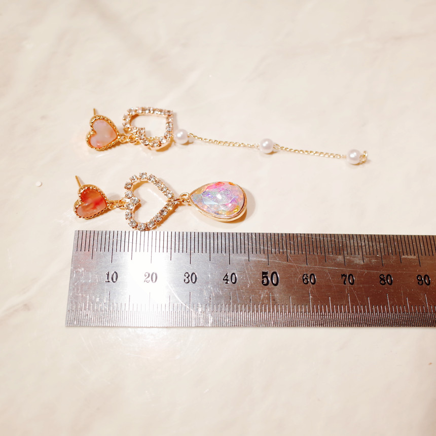 <b><p>cloud water drop heart ring</p></b><b><p>雲 水滴 ハート ドロップ イヤリング</p></b><br /><br /><p align='center'>