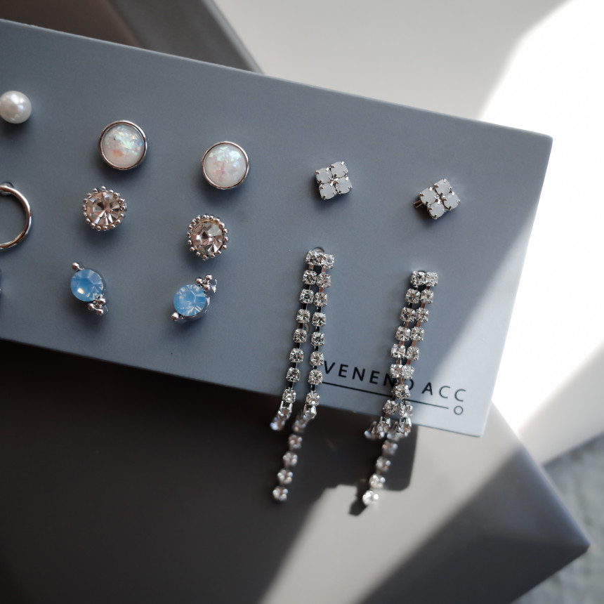 <b><p>NO.84 Throbbing Stall SET Earrs ylish Chic</p></b><b><p>NO.84 ドキドキときめき 失速SETイヤリング スタイリッシュな シックな ユニーデザイン</p></b><br /><br /><p align='center'>