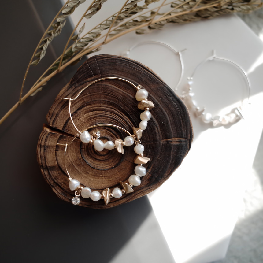 <b><p>Madeleine Natural Pearl Sculpe rg Simp Unique</p></b><b><p>マドレーヌ 天然真珠の彫刻 リング イヤ シンプルユニーク スタイリッシュルック</p></b><br /><br /><p align='center'>