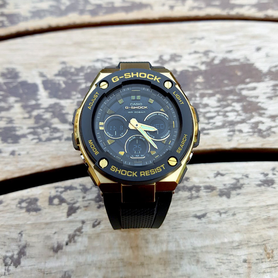 <b><p>Formal impt genuine Ji Steel GST-S300-1ADR</p></b><b><p>正規輸入純正 ジーショック 地スチール GST-S300-1ADR G1 G2 1％</p></b><br /><br /><p align='center'>