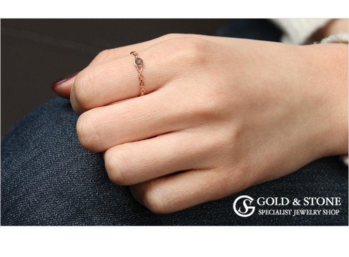 <b><p>14K initial friendship rg Rose Gold pk Ace</p></b><b><p>14K イニシャル 友情 リング ローズゴールド ピンク エキ</p></b><br /><br /><p align='center'>