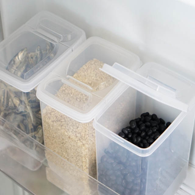 일본 반오픈 캐니스터 저장용기 힙, 홀레분유통 - 상세 이미지 2