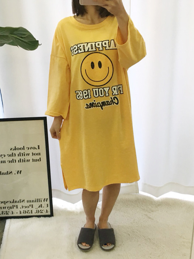 <b><p>pajamas one piece Homeware smile Fa</p></b><b><p>パジャマ ワンピース ホームウェア スマイル 純綿</p></b><br /><br /><p align='center'>