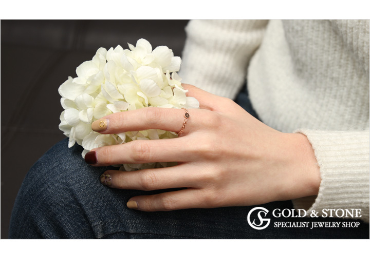 <b><p>14K initial friendship rg Rose Gold pk Ace</p></b><b><p>14K イニシャル 友情 リング ローズゴールド ピンク エキ</p></b><br /><br /><p align='center'>