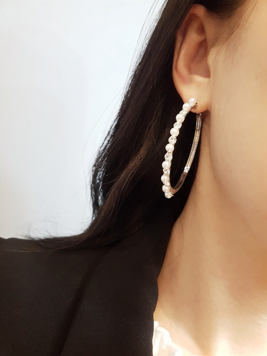 <b><p>Pearl Cubic Ring rs New semester coordation</p></b><b><p>真珠 キュービック リングピアス 新学期コーディネート トル さわやかな 高クオリティ</p></b><br /><br /><p align='center'>