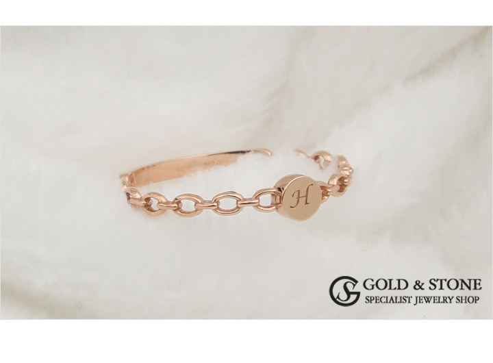 <b><p>14K initial friendship rg Rose Gold pk Ace</p></b><b><p>14K イニシャル 友情 リング ローズゴールド ピンク エキ</p></b><br /><br /><p align='center'>