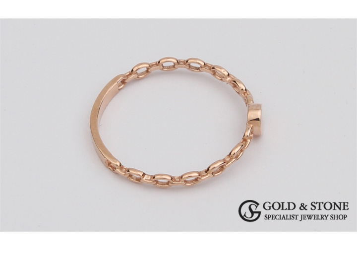 <b><p>14K initial friendship rg Rose Gold pk Ace</p></b><b><p>14K イニシャル 友情 リング ローズゴールド ピンク エキ</p></b><br /><br /><p align='center'>