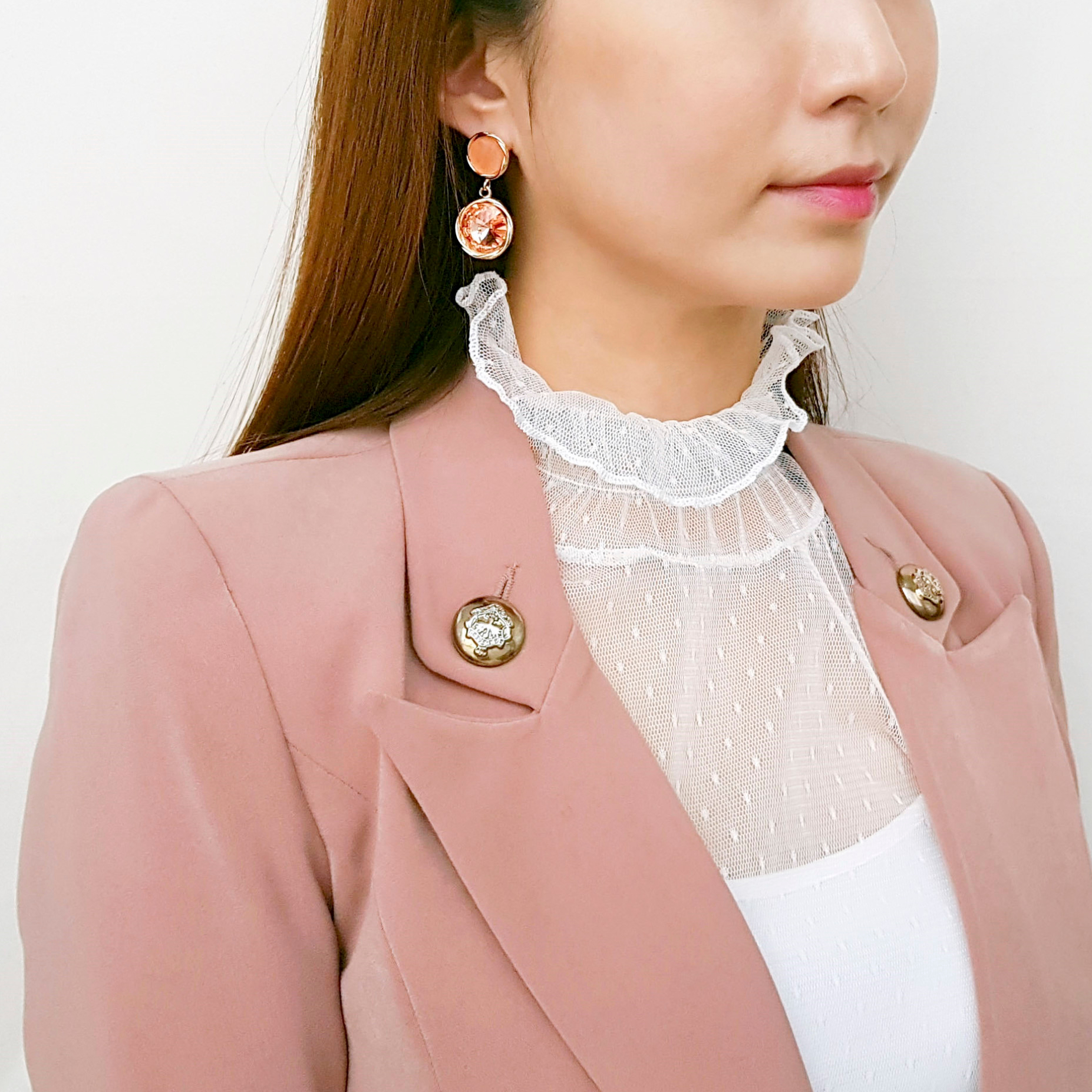 <b><p>twist round one Dp Earrings female Alrgy</p></b><b><p>ツイスト ラウンド ーン ドロップイヤリング 女性 無アレルギー 防止 ショッピモールおすすめ</p></b><br /><br /><p align='center'>