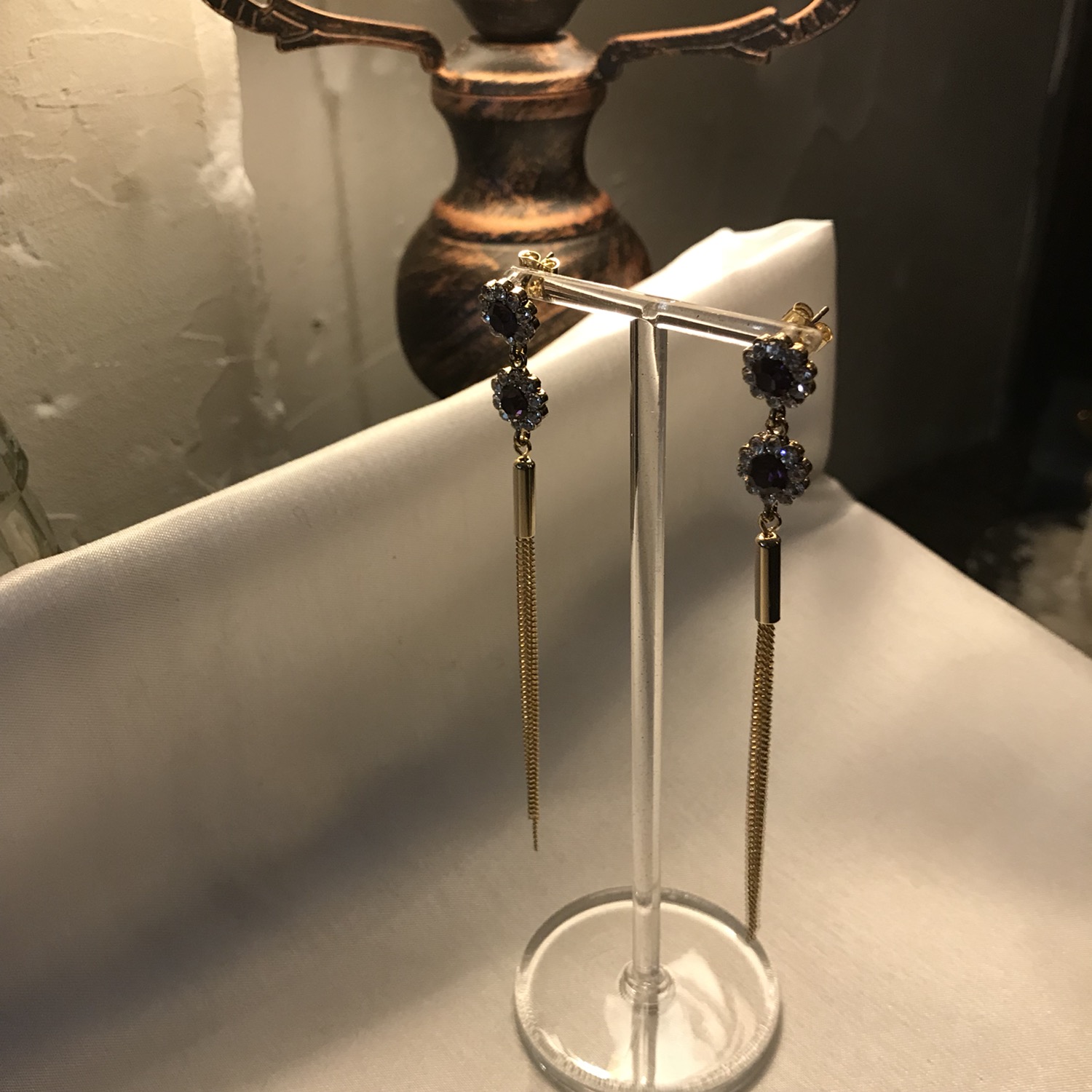 <b><p>Violet earring 8 species Alrgy preventn Woman</p></b><b><p>バイオレット イヤリング 8種 アレルギー対策 女性 紫</p></b><br /><br /><p align='center'>