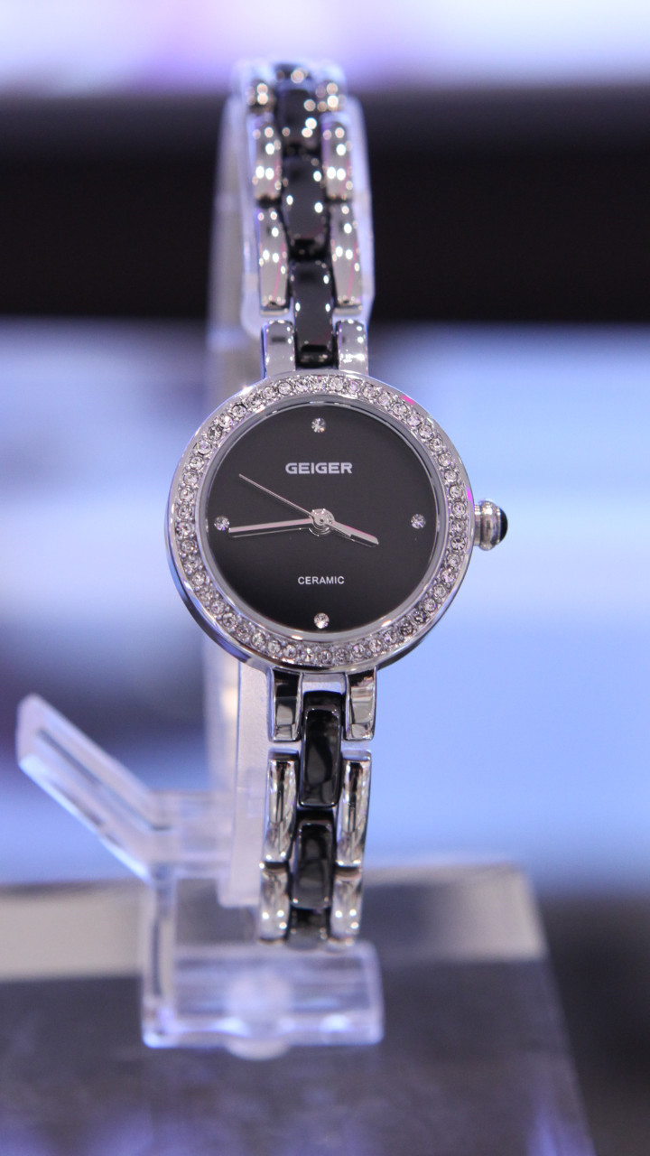 <b><p>Geiger Black camic Women's Watches rmanium</p></b><b><p>ガイガー ブラックセラミック レディース時計 ゲルマニウムブレスレット GE61165BS</p></b><br /><br /><p align='center'>