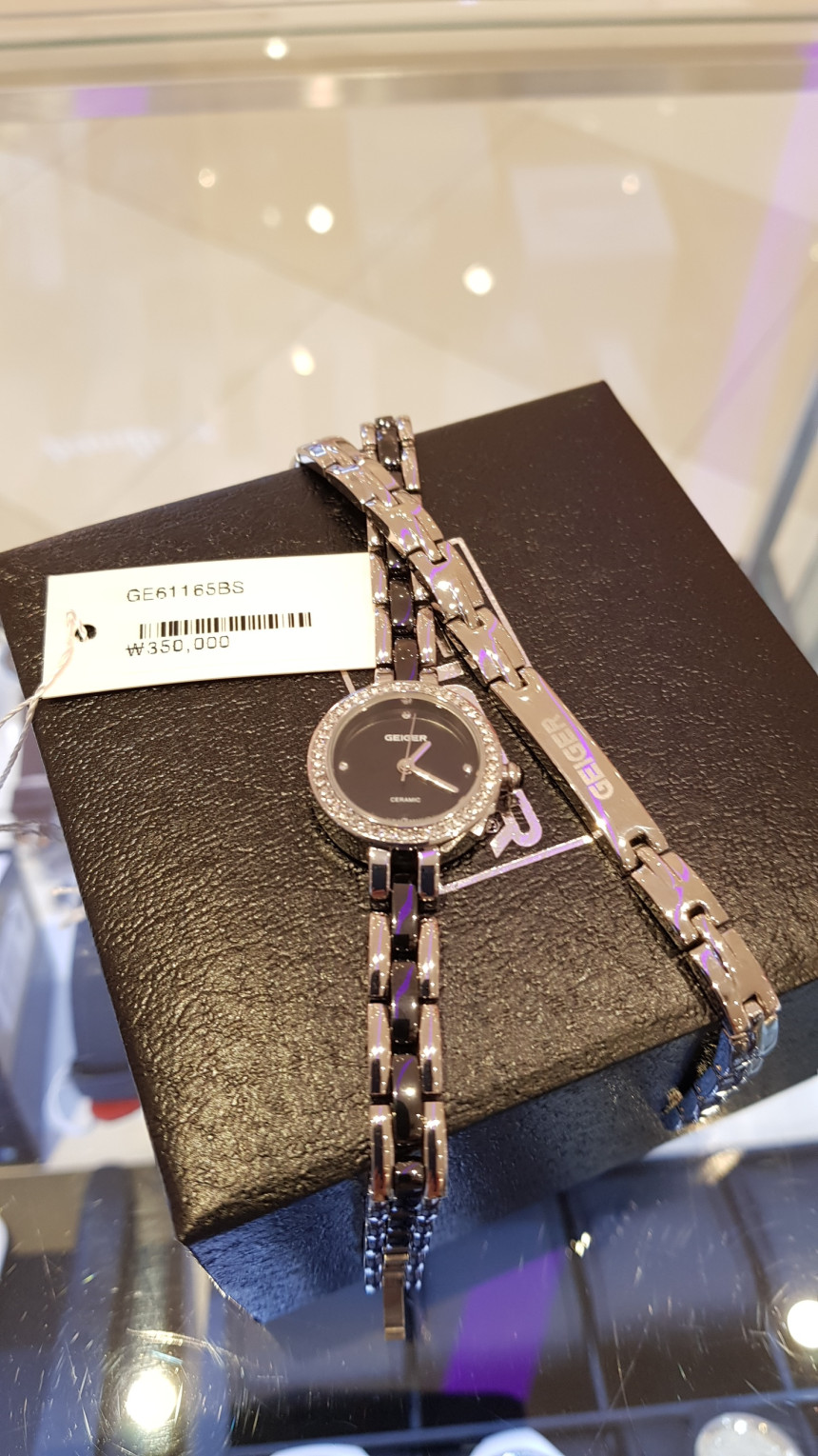 <b><p>Geiger Black camic Women's Watches rmanium</p></b><b><p>ガイガー ブラックセラミック レディース時計 ゲルマニウムブレスレット GE61165BS</p></b><br /><br /><p align='center'>