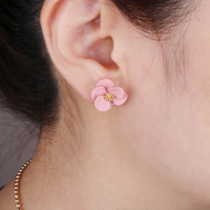 <b><p>Bollare Pastel soft flower ings AAA061 Romantic</p></b><b><p>ボラレ パステルソフトフラワーイヤリング AAA061 ロマンチックスタイル 女心を刺激</p></b><br /><br /><p align='center'>